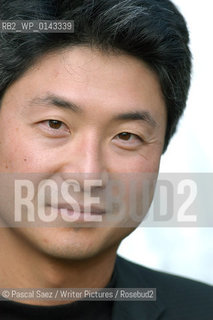 Korean-American writer Chang-Rae Lee at the Edinburgh International Book Festival 2004..Copyright©Pascal Saez/Writer Pictures/Rosebud2
