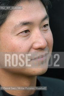 Korean-American writer Chang-Rae Lee at the Edinburgh International Book Festival 2004..Copyright©Pascal Saez/Writer Pictures/Rosebud2