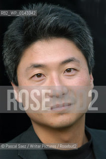 Korean-American writer Chang-Rae Lee at the Edinburgh International Book Festival 2004..Copyright©Pascal Saez/Writer Pictures/Rosebud2