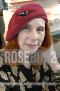 Writer Madeleine Chapsal at the Salon du Livre (Book Fair) in Paris, March 2006..Copyright©Pascal Saez.Pascal Saez/Writer Pictures/Rosebud2
