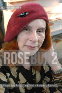 Writer Madeleine Chapsal at the Salon du Livre (Book Fair) in Paris, March 2006..Copyright©Pascal Saez.Pascal Saez/Writer Pictures/Rosebud2