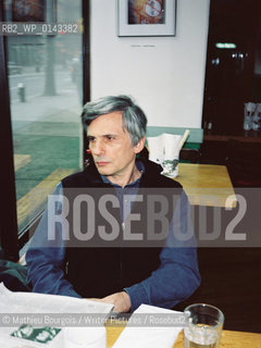 Jerome Charyn..copyright©Mathieu Bourgois/Writer Pictures/Rosebud2