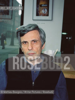 Jerome Charyn..copyright©Mathieu Bourgois/Writer Pictures/Rosebud2