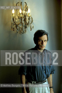 Jerome Charyn..copyright©Mathieu Bourgois/Writer Pictures/Rosebud2