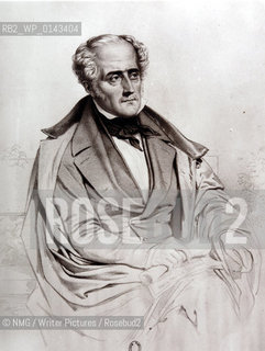 French Writer Chateaubriand (1768-1848)..Copyright©NMG/Writer Pictures/Rosebud2