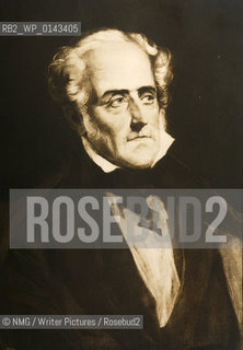 French Writer Chateaubriand (1768-1848)..Copyright©NMG/Writer Pictures/Rosebud2