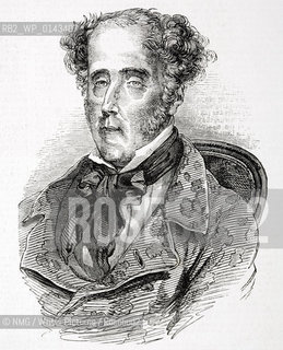 French Writer Chateaubriand (1768-1848)..Copyright©NMG/Writer Pictures/Rosebud2