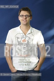 Tom Chatfield, writer, at the 2010 Edinburgh International Book Festival, August 27, 2010..©.Geraint Lewis/Writer Pictures/Rosebud2