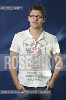 Tom Chatfield, writer, at the 2010 Edinburgh International Book Festival, August 27, 2010..©.Geraint Lewis/Writer Pictures/Rosebud2