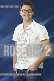 Tom Chatfield, writer, at the 2010 Edinburgh International Book Festival, August 27, 2010..©.Geraint Lewis/Writer Pictures/Rosebud2