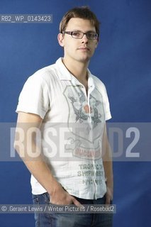 Tom Chatfield, writer, at the 2010 Edinburgh International Book Festival, August 27, 2010..©.Geraint Lewis/Writer Pictures/Rosebud2