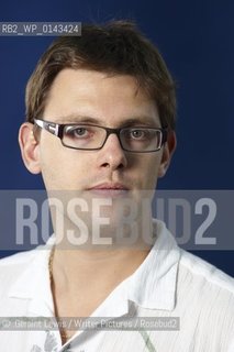 Tom Chatfield, writer, at the 2010 Edinburgh International Book Festival, August 27, 2010..©.Geraint Lewis/Writer Pictures/Rosebud2