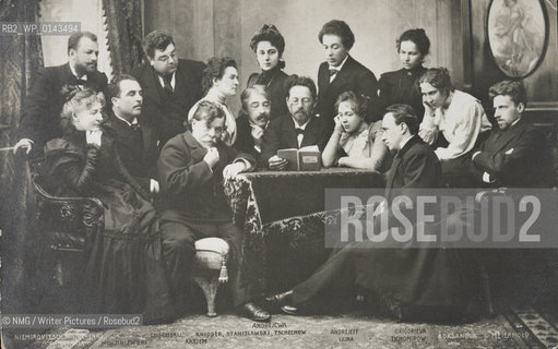 Anton Chekhov reads to unidentified group..Copyright©NMG/Writer Pictures/Rosebud2