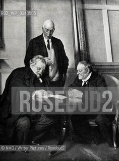 GK Chesterton, Maurice Baring and Hilaire Belloc..Copyright©NMG/Writer Pictures/Rosebud2