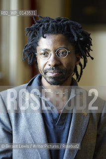 Brian Chikwava,Writer and Novelist of Harare at the Oxford Literary Festival at Christchurch College Oxford...copyright©Geraint Lewis/Writer Pictures/Rosebud2
