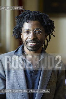 Brian Chikwava,Writer and Novelist of Harare at the Oxford Literary Festival at Christchurch College Oxford...copyright©Geraint Lewis/Writer Pictures/Rosebud2