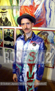 Billy Childish..copyright©Graham Jepson/Writer Pictures/Rosebud2