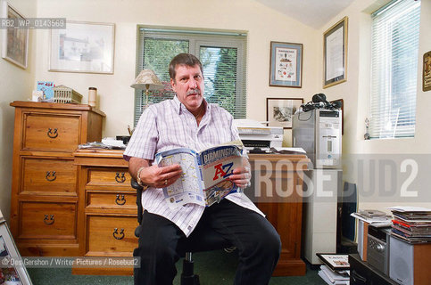 Carl Chinn, Professor of Community History at the University of Birmingham, writer, broadcaster, campaiigner for manufacturing and a proud Brummie.  Published 27 books, 19 of them on Birmingham..copyright©Des Gershon/Writer Pictures/Rosebud2