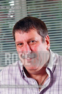 Carl Chinn, Professor of Community History at the University of Birmingham, writer, broadcaster, campaiigner for manufacturing and a proud Brummie.  Published 27 books, 19 of them on Birmingham..copyright©Des Gershon/Writer Pictures/Rosebud2