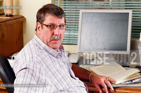 Carl Chinn, Professor of Community History at the University of Birmingham, writer, broadcaster, campaiigner for manufacturing and a proud Brummie.  Published 27 books, 19 of them on Birmingham..copyright©Des Gershon/Writer Pictures/Rosebud2