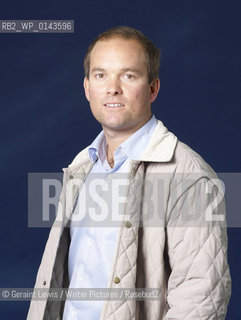 Oliver Chittenden, British author, at the 2010 Edinburgh International Book Festival, August 26, 2010. .Copyright©Geraint Lewis/Writer Pictures/Rosebud2