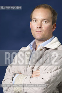 Oliver Chittenden, British author, at the 2010 Edinburgh International Book Festival, August 26, 2010. .Copyright©Geraint Lewis/Writer Pictures/Rosebud2