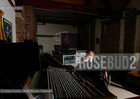 Tony Christie, English musician, at the Yellow Arch Recording Studio in Sheffield city centre on 14 October 2008 after recording his new album Made In Sheffield, dedicated to the northern city for its musical roots. The Yellow Arch Recording Studio is where many other famous Sheffield-borne groups have recorded. ..Copyright©Lindsey Parnaby/Writer Pictures/Rosebud2