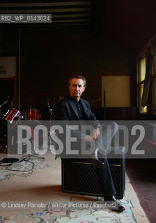 Tony Christie, English musician, at the Yellow Arch Recording Studio in Sheffield city centre on 14 October 2008 after recording his new album Made In Sheffield, dedicated to the northern city for its musical roots. The Yellow Arch Recording Studio is where many other famous Sheffield-borne groups have recorded. ..Copyright©Lindsey Parnaby/Writer Pictures/Rosebud2