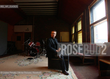 Tony Christie, English musician, at the Yellow Arch Recording Studio in Sheffield city centre on 14 October 2008 after recording his new album Made In Sheffield, dedicated to the northern city for its musical roots. The Yellow Arch Recording Studio is where many other famous Sheffield-borne groups have recorded. ..Copyright©Lindsey Parnaby/Writer Pictures/Rosebud2