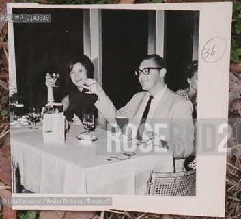 Mariellen OBrien and Karen Chiao in Washington DC..Wives of ex-CIA spies and co-authors of book about their lives..Mariellen OBrien and an unidentified man dine out in Hong Kong..copyright©Lisa Carpenter/Writer Pictures/Rosebud2
