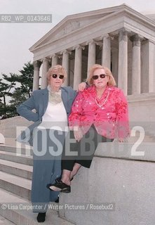 Mariellen OBrien and Karen Chiao in Washington DC..Wives of ex-CIA spies and co-authors of book about their lives...copyright©Lisa Carpenter/Writer Pictures/Rosebud2