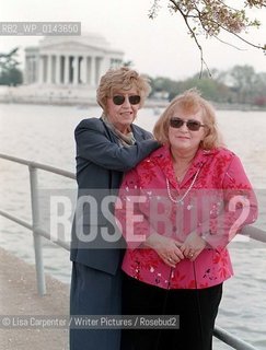 Mariellen OBrien and Karen Chiao in Washington DC..Wives of ex-CIA spies and co-authors of book about their lives...copyright©Lisa Carpenter/Writer Pictures/Rosebud2