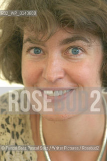 Scottish writer and poet Kate Clanchy at the Edinburgh International Book Festival 2003...Copyright©Pascal Saez.Pascal Saez/Writer Pictures/Rosebud2