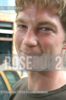 British writer Horatio Clare, author of Running for the Hills...The Debut Author festival at the Traverse theatre in Edinburgh....Copyright©Pascal Saez/Writer Pictures/Rosebud2