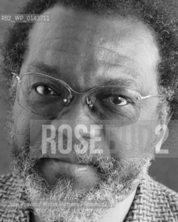 Austin Clarke, Novelist 1984.Writers in Canada Series by John Reeves..Copyright©John Reeves/Writer Pictures/Rosebud2