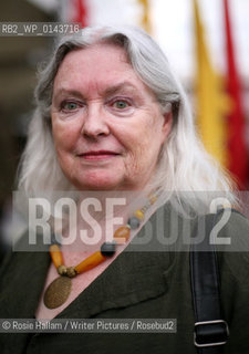 Gillian Clarke, the National Poet of Wales, launches her new collection of poetry at the Hay Literary Festival. ..©Rosie Hallam/Writer Pictures/Rosebud2