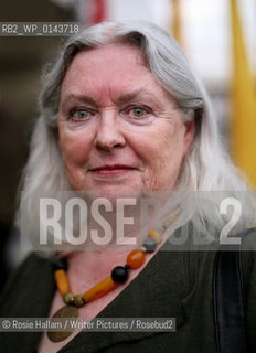 Gillian Clarke, the National Poet of Wales, launches her new collection of poetry at the Hay Literary Festival. ..©Rosie Hallam/Writer Pictures/Rosebud2