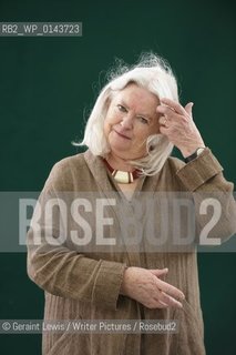 Gillian Clarke, current National Poet for Wales at The Edinburgh International Book Festival 2009..copyright©Geraint Lewis/Writer Pictures/Rosebud2