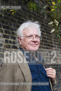 Lindsay Clarke, British novelist, photographed at Camden Lock, London, September 16, 2010. .Copyright©Nicola Barranger/Writer Pictures/Rosebud2