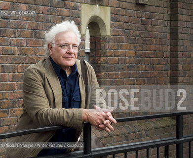 Lindsay Clarke, British novelist, photographed at Camden Lock, London, September 16, 2010. .Copyright©Nicola Barranger/Writer Pictures/Rosebud2