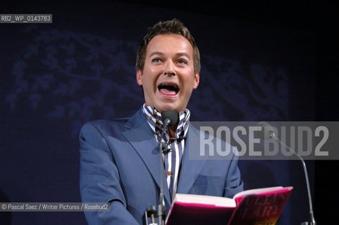 British comedian and writer Julian Clary at the Edinburgh International Book Festival 2007. ..Copyright©Pascal Saez/Writer Pictures/Rosebud2