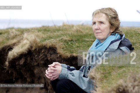 Crime author Ann Cleeves, whose crime series is based in Shetland..copyright©Tina Norris/Writer Pictures/Rosebud2