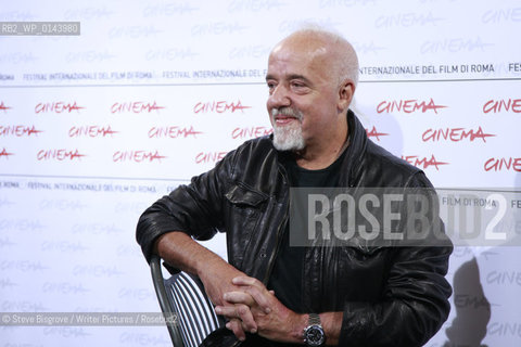 Paolo Coelho at photocall for The Experimental Witch Rome Film Festival, Rome, Italy. ..copyright©Steve Bisgrove/Writer Pictures/Rosebud2