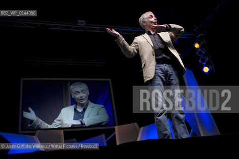 Childrens author Eion Colfer and creator of Artemis Fowl pictured on stage at the Hay Festival 2008...copyright©Justin Griffiths-Williams/Writer Pictures/Rosebud2