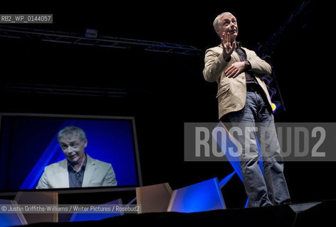 Childrens author Eion Colfer and creator of Artemis Fowl pictured on stage at the Hay Festival 2008...copyright©Justin Griffiths-Williams/Writer Pictures/Rosebud2