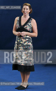 Jenny Colgan at The Edinburgh International Book Festival 2008..Copyright©Pascal Saez/Writer Pictures/Rosebud2