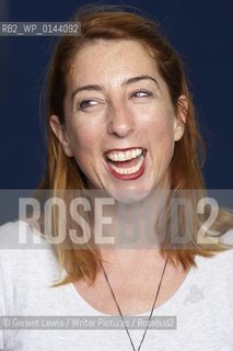 Jenny Colgan, Scottish novelist, at the 2010 Edinburgh International  Book Festival, August 24, 2010...Copyright©Geraint Lewis/Writer Pictures/Rosebud2