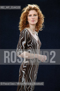 Writer Vanessa Collingridge at the Edinburgh International Book Festival...Copyright©Pascal Saez/Writer Pictures/Rosebud2