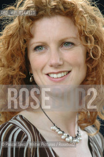 Writer Vanessa Collingridge at the Edinburgh International Book Festival...Copyright©Pascal Saez/Writer Pictures/Rosebud2