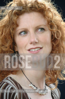 Writer Vanessa Collingridge at the Edinburgh International Book Festival...Copyright©Pascal Saez/Writer Pictures/Rosebud2